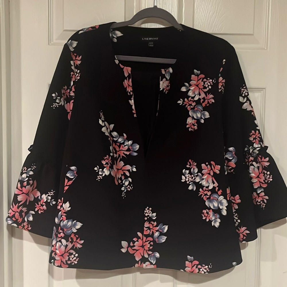 Flowered Lane Bryant Blazer